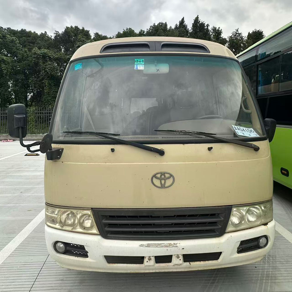 I-Toyota Used Coaster Gasoline Bus